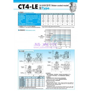 日本进口ANLET安耐特CT4-LE罗茨鼓风机真空泵维修保养